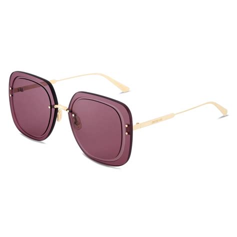 UltraDior SU Deep Pink Square Sunglasses .